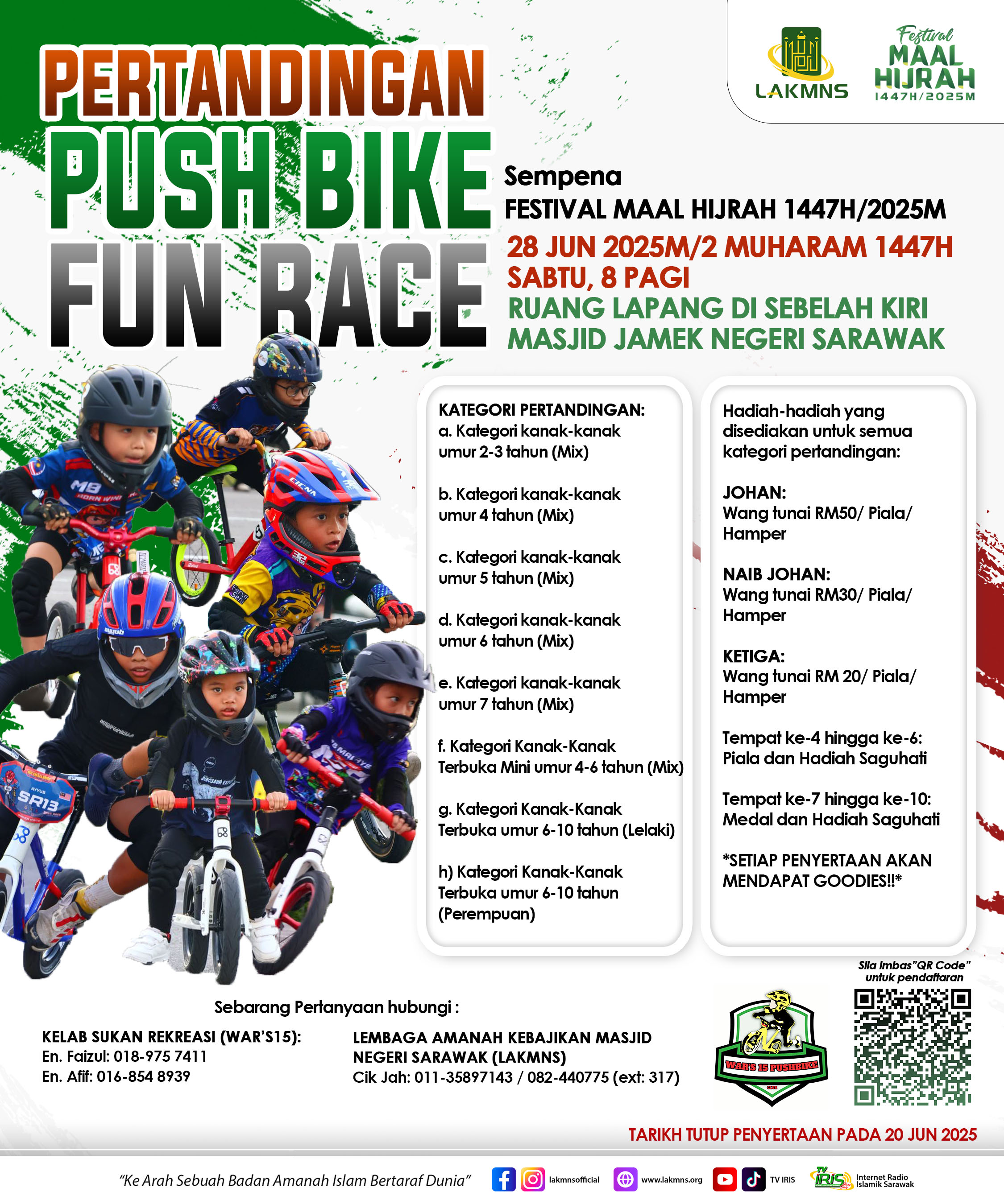 Pertandingan Push Bike
